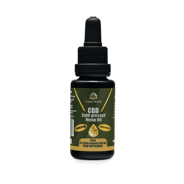 Celtic Wind Crops 1000mg CBD Multi-Complex Hemp Oil - 20ml